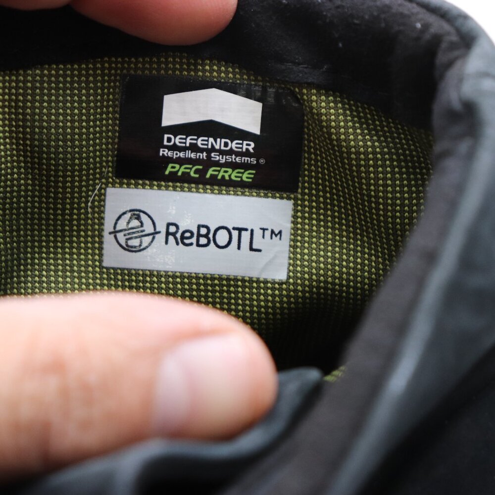 Timberland Lana Point 6 Inch Lace Up Black Nubuck Women's Size 8 Heeled Boots - Picture 10 of 11